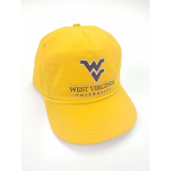 Somers Other - West Virginia Mountaineers Strapback Dad Hat 90s